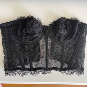Victoria Secret unlined bustier corset